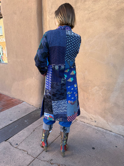 PATCHWORK NEHRU COAT