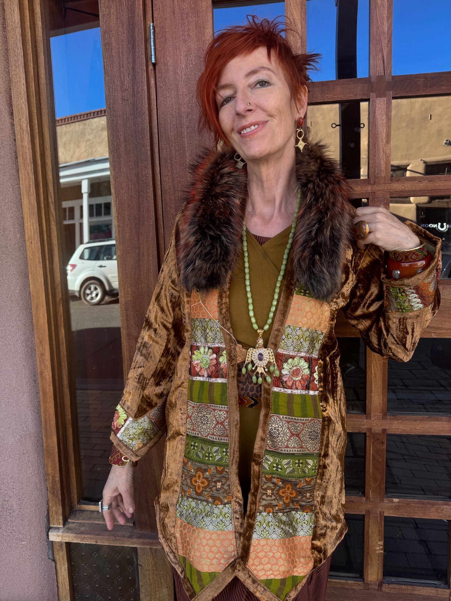 FOX FUR DETACHABLE COLLARS