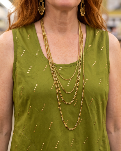 AVOCADO MARKET SLIP DRESS