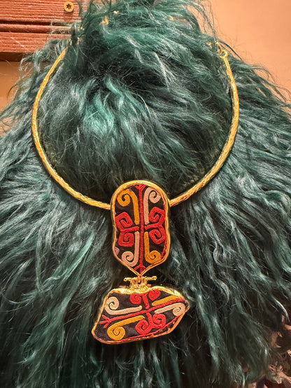 UZBEK-TASTIC DOUBLE DROP CHOKER