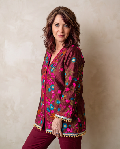 FLOWERS ABLOOM JACKET