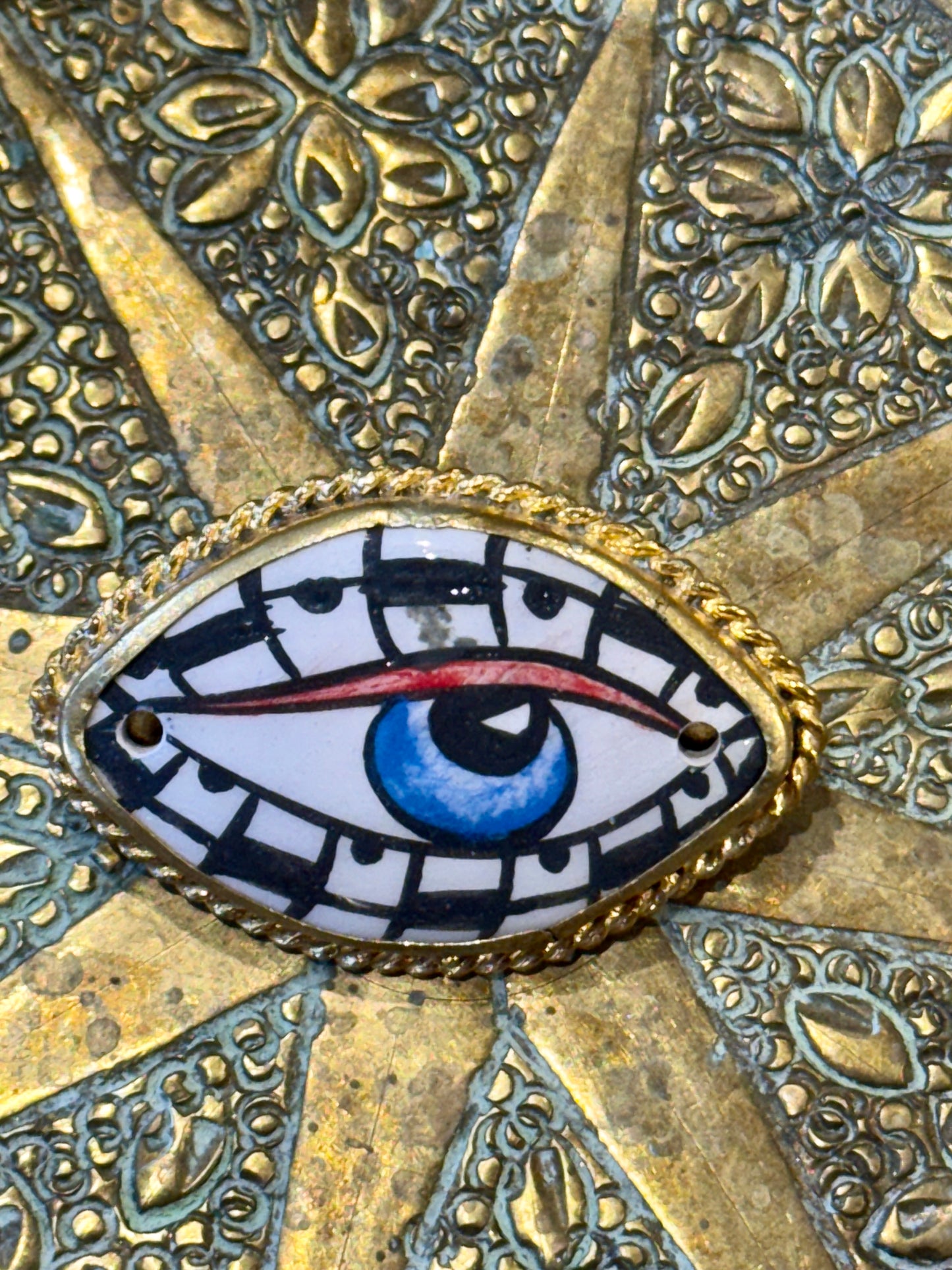 I’VE GOT AN EYE ON YOU BROOCHES