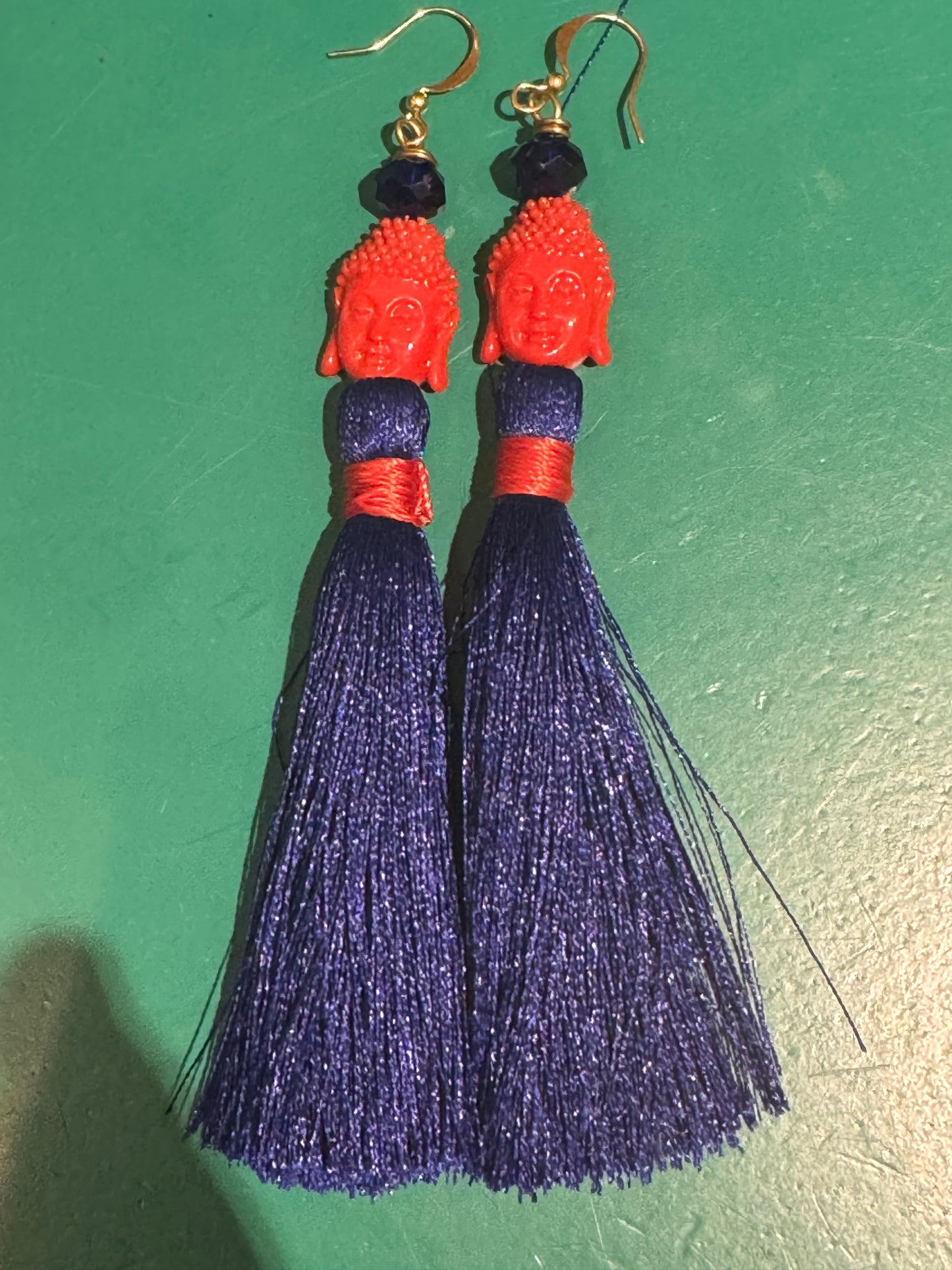BUDDHA TASSEL EARRINGS