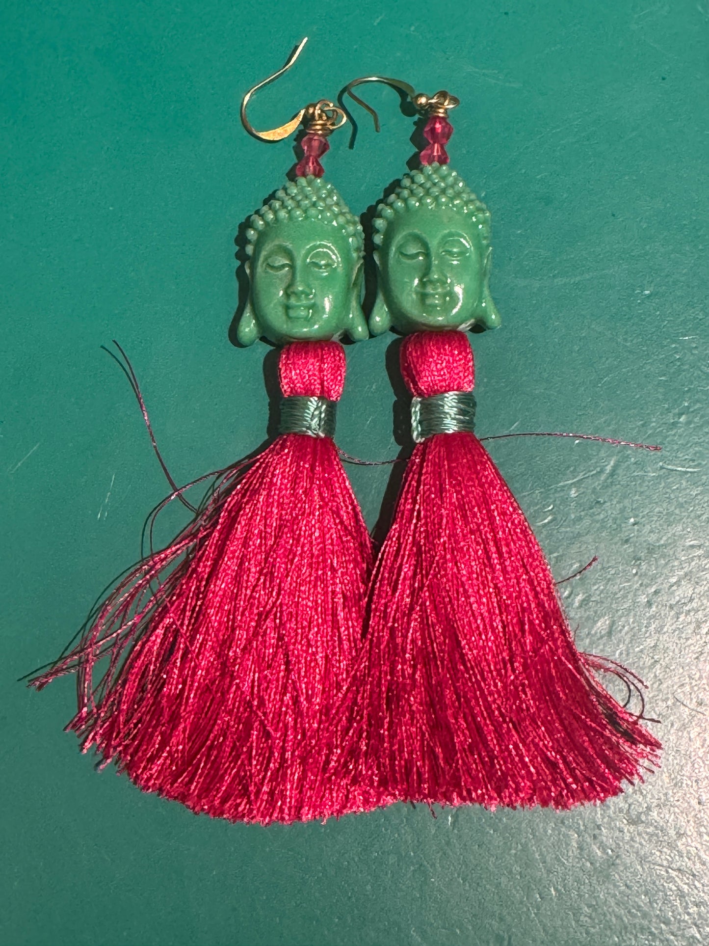 BUDDHA TASSEL EARRINGS