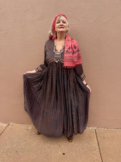 AJRAKH PRAIRIE DRESS
