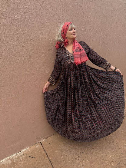 AJRAKH PRAIRIE DRESS
