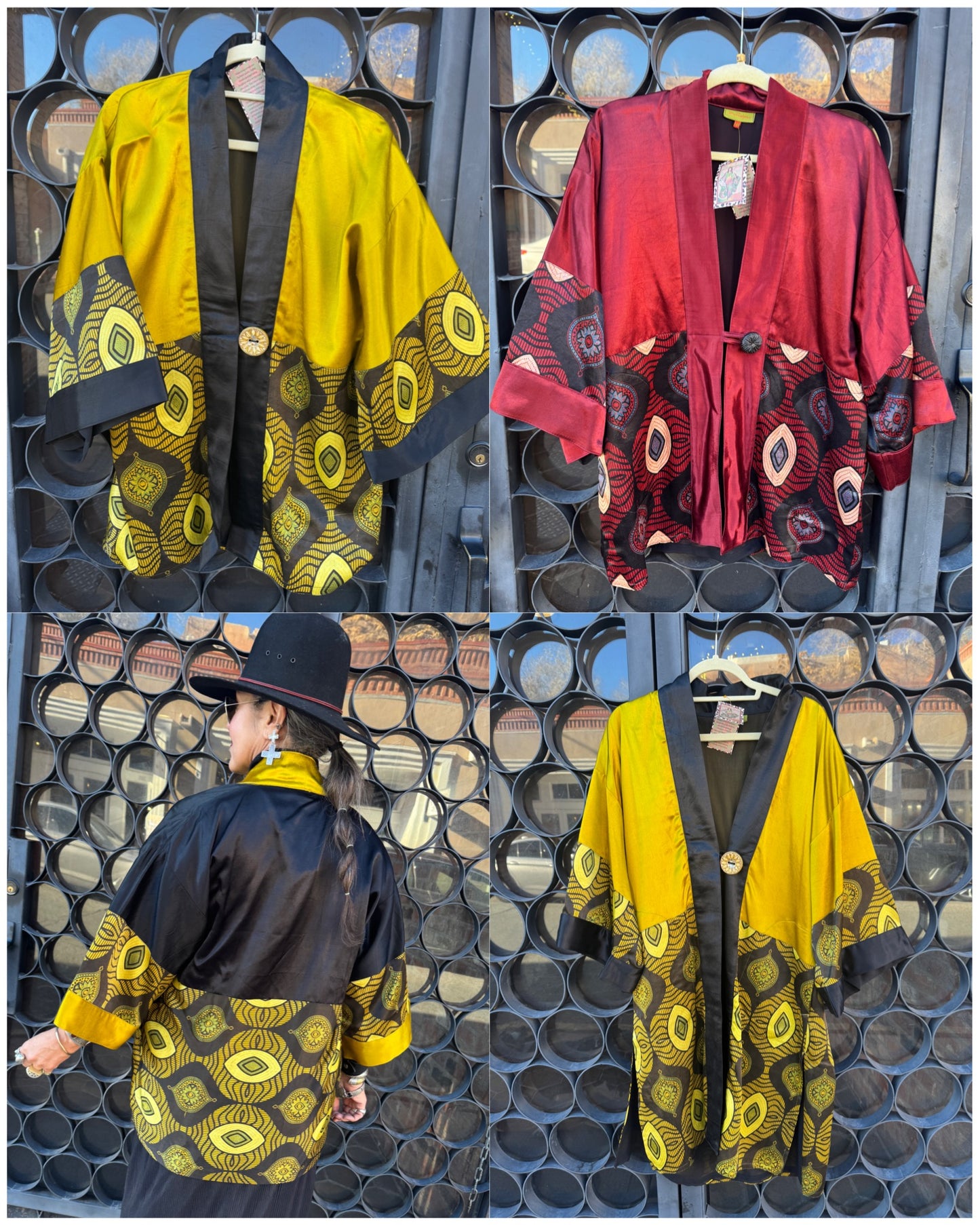 NAIROBI BUTTON KIMONO SHORT & LONG