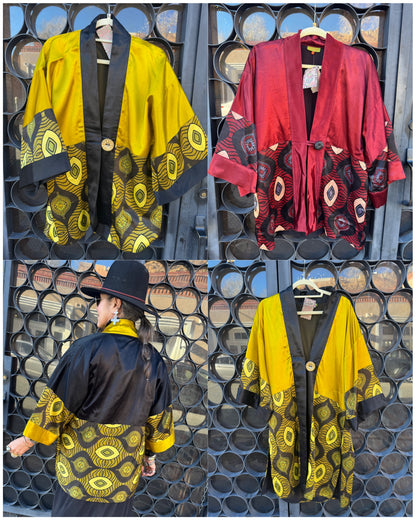 NAIROBI BUTTON KIMONO SHORT & LONG