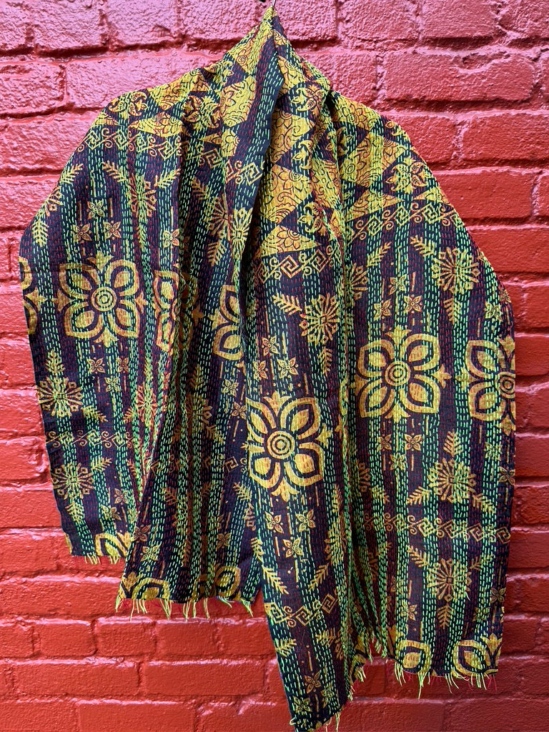 REVERSIBLE SILK SCARF