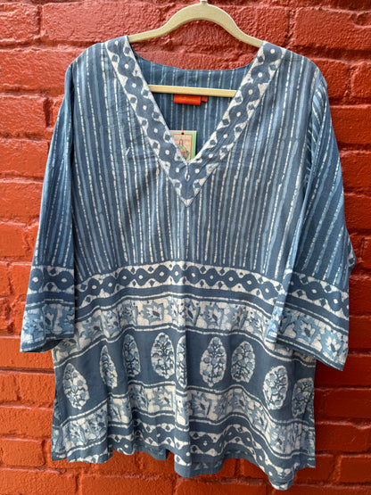 SMOKY MOUNTAIN BLUE TUNICS