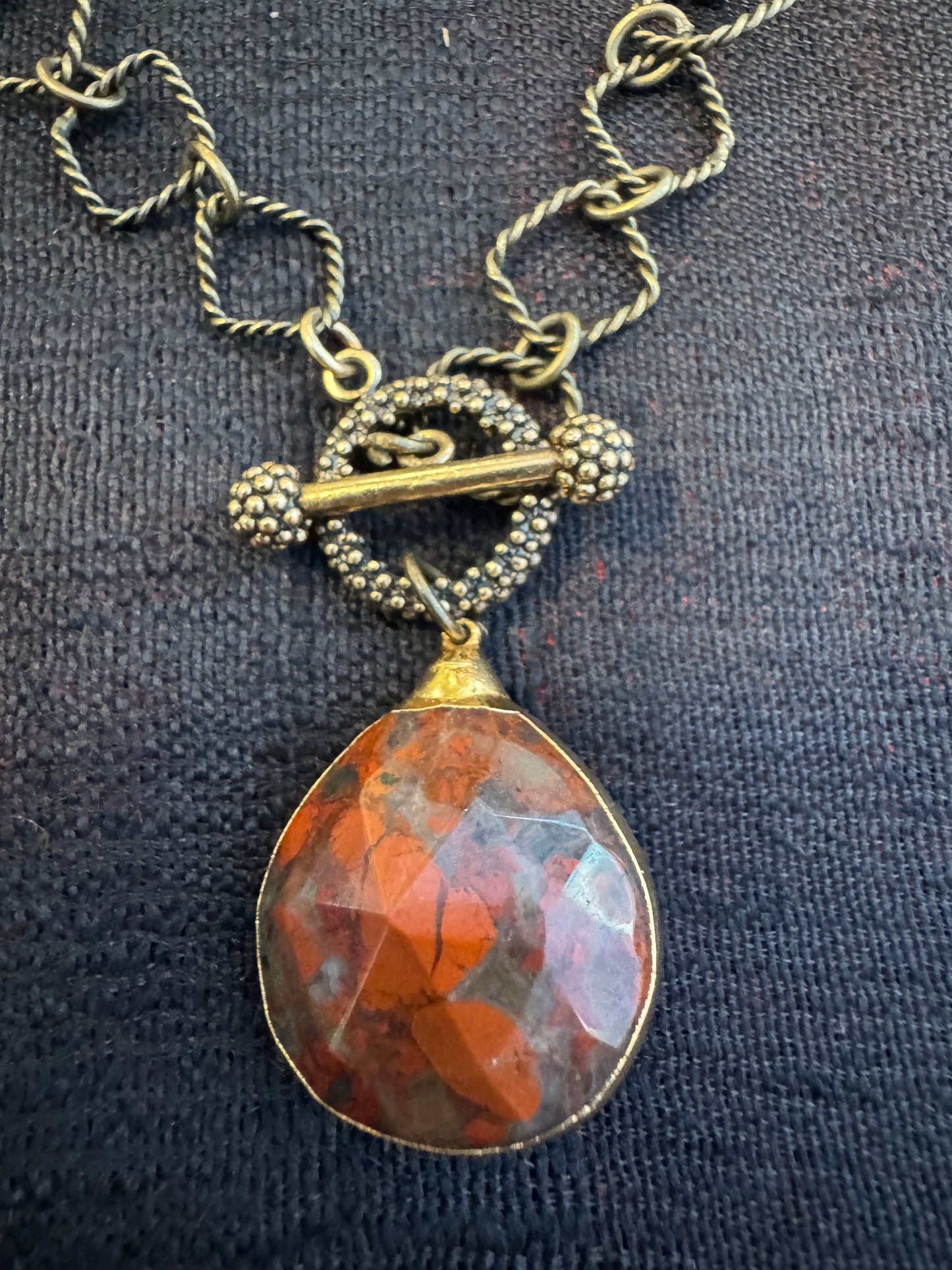 POPPY JASPER PENDANT