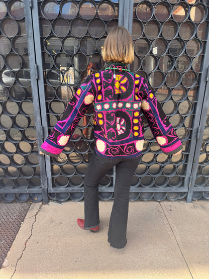 MAGENTA SUZANI ROYALE JACKET