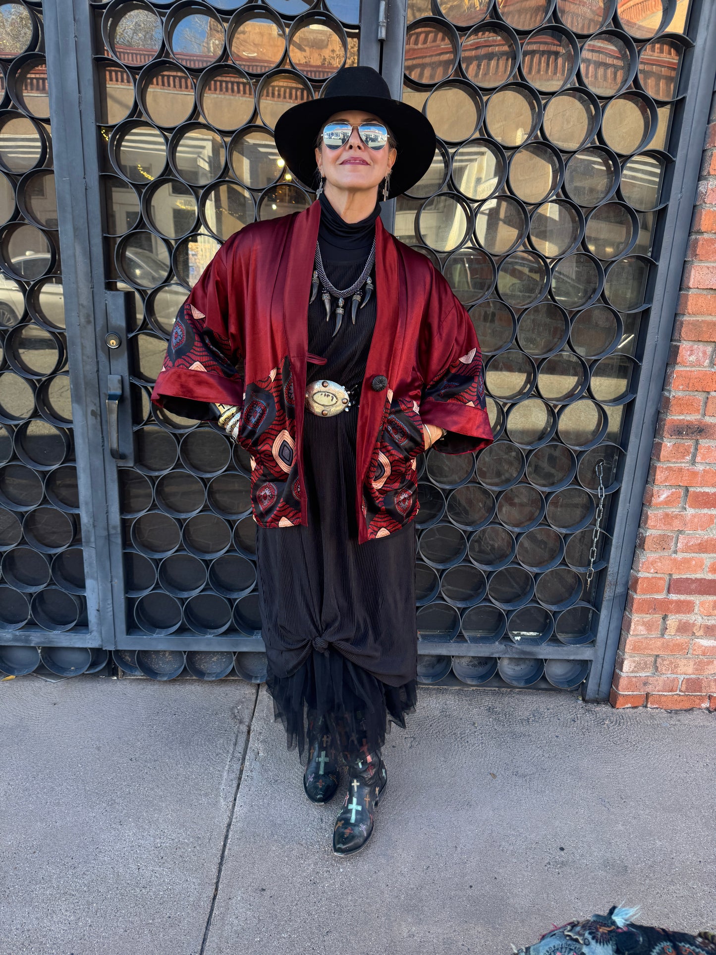 NAIROBI BUTTON KIMONO SHORT & LONG