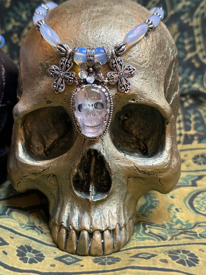 MOONLIGHT GLOW SKULL NECKLACES