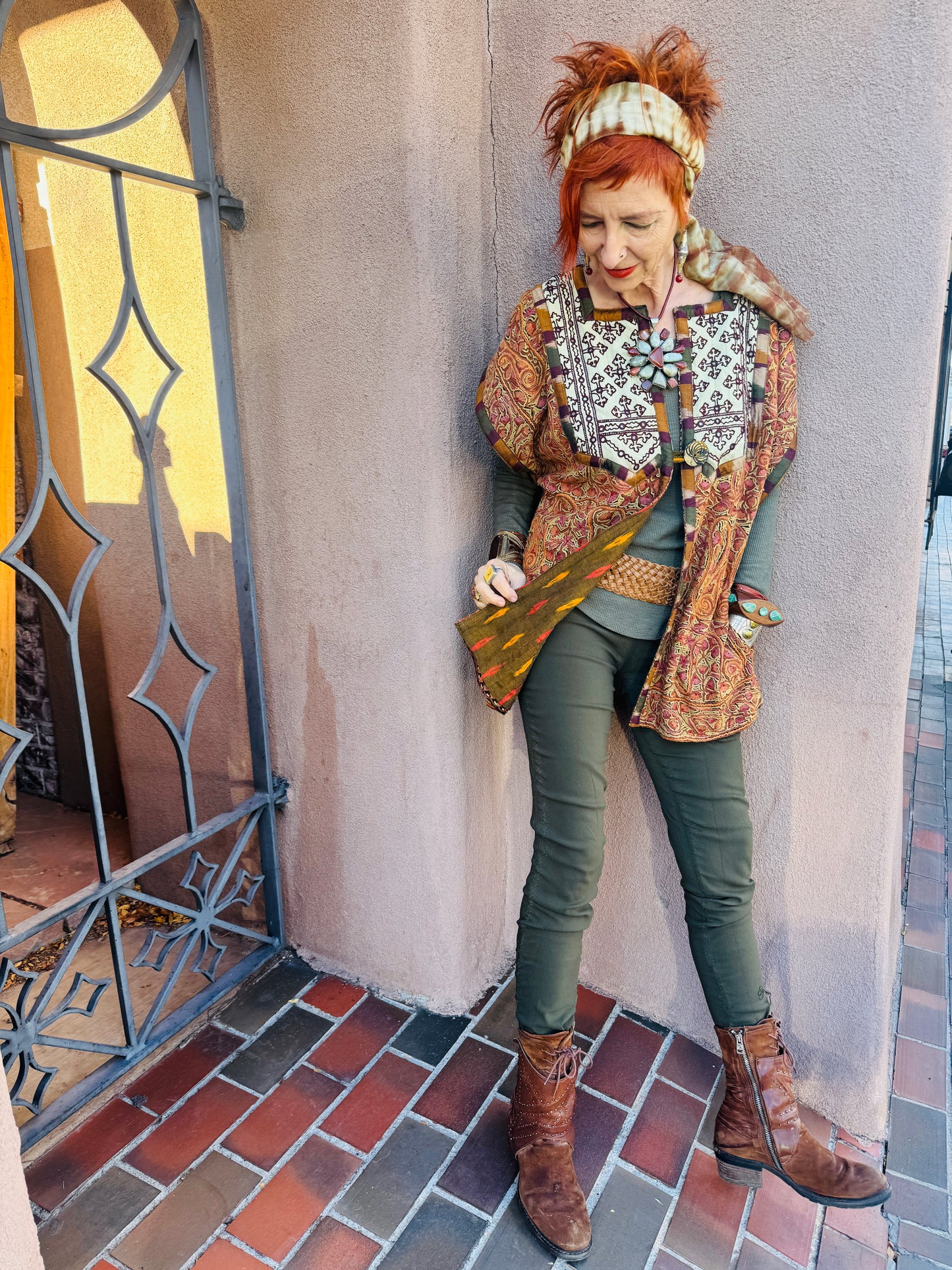 SO VERY KASHMIRI CREWEL UPCYCLED JACKET