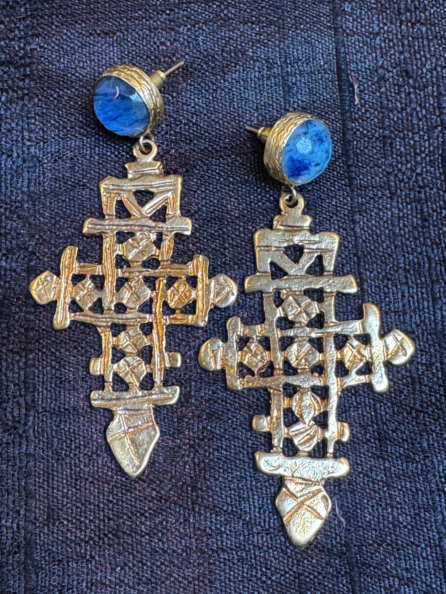 COPTIC CROSS EARRINGS