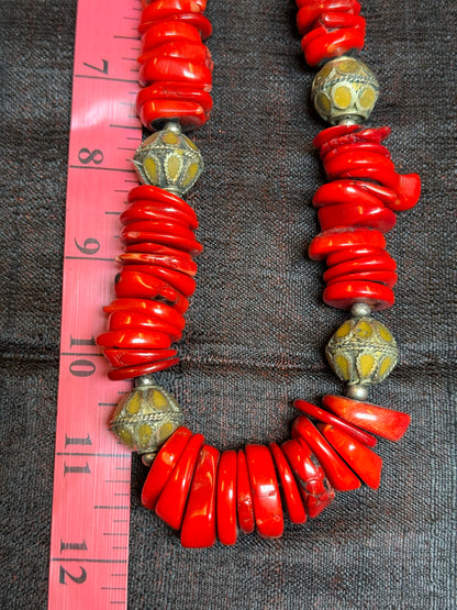 CORAL FOR QUEENS NECKLACES