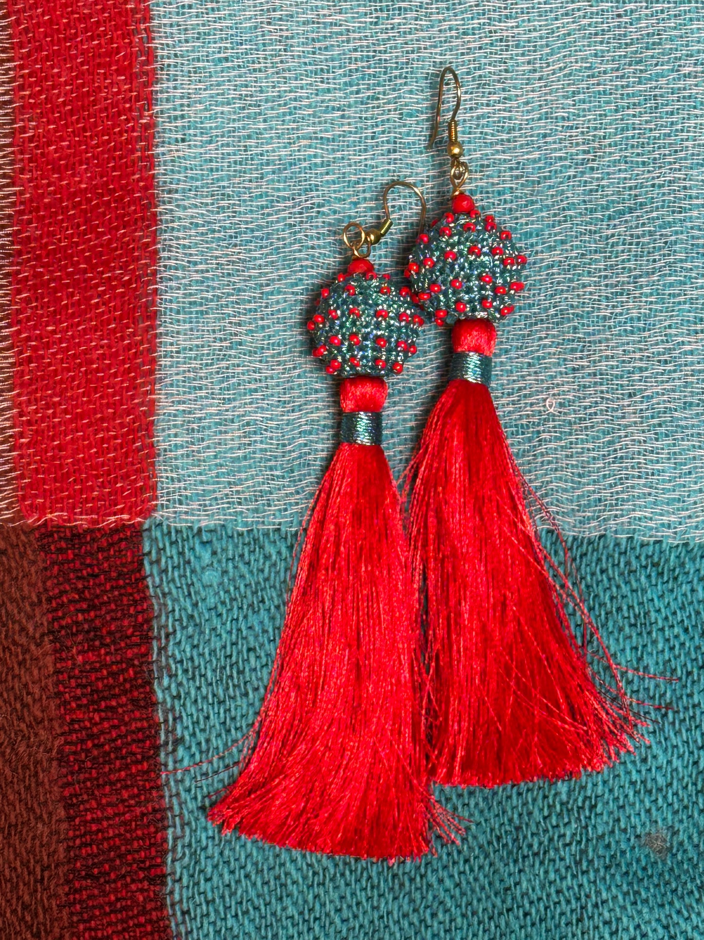 PASSELS OF TASSELS EARRINGS