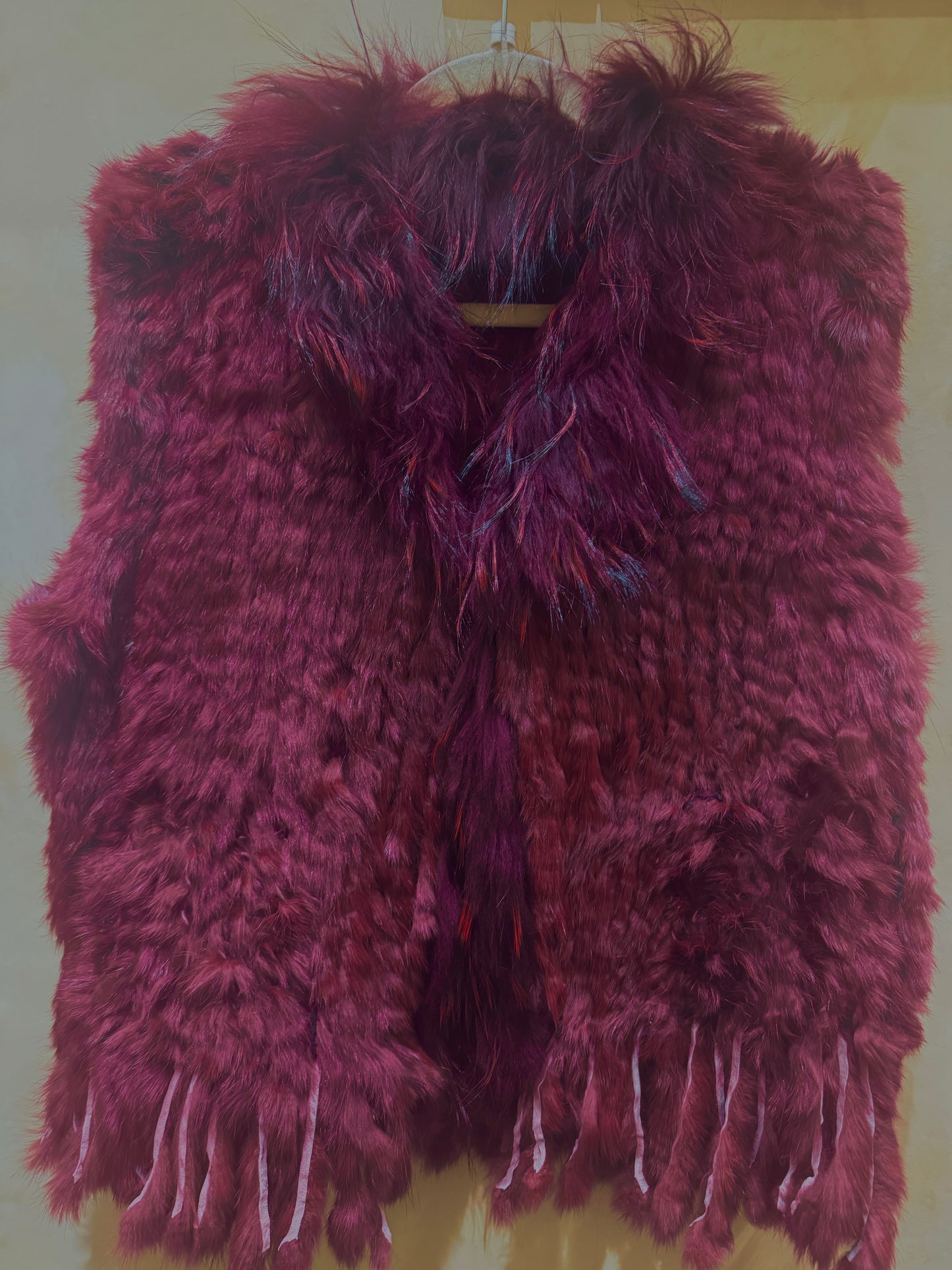 RAVISHING RABBIT FUR VESTS