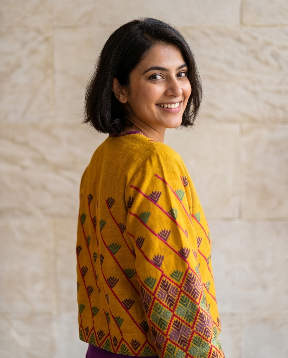 WOVEN RADIANCE HAND EMBROIDERED REDUX MASTERPIECES