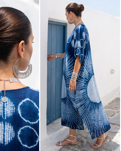 BLUE WAVE KAFTAN