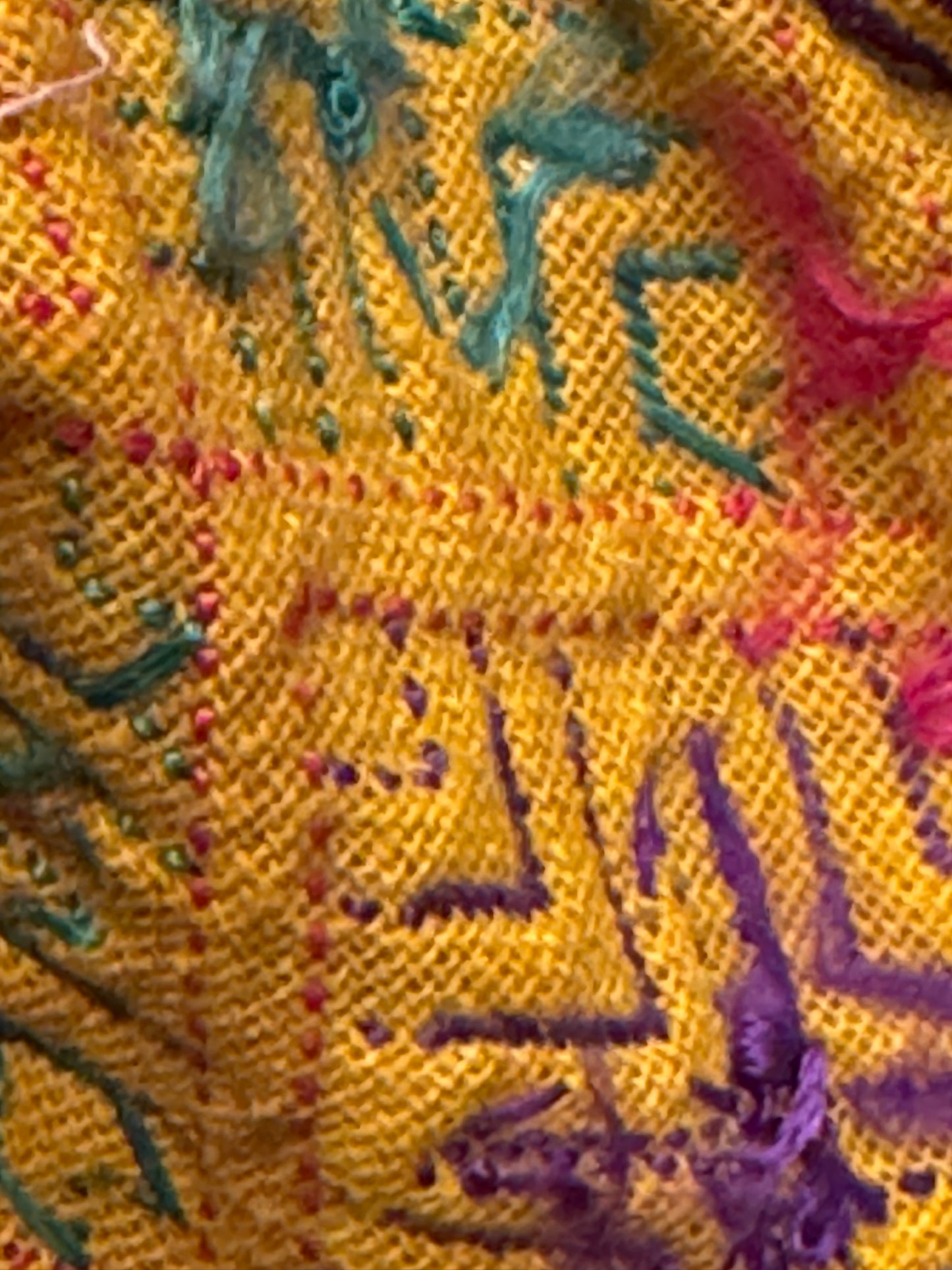 WOVEN RADIANCE HAND EMBROIDERED REDUX MASTERPIECES