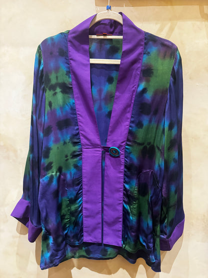 KALEIDOSCOPIC HAND DYED SWING JACKETS