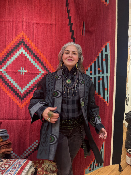 ORGANZA APPLIQUÉ KIMONO