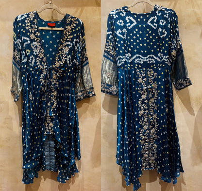 RAJESTIC BLING AZEEZA COAT DRESS