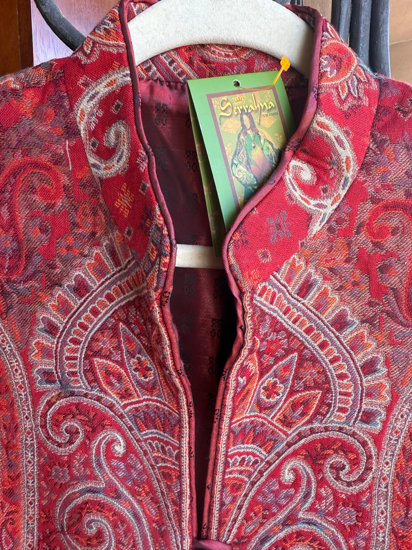 KASHMIRI WOOL BROCADE COAT