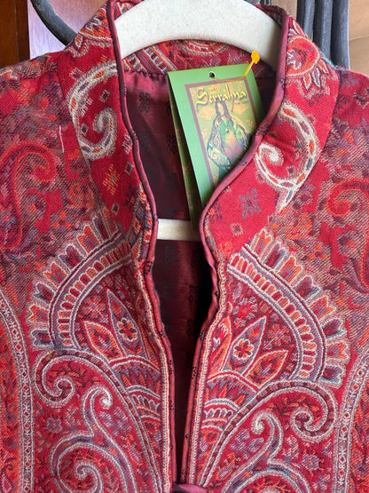 KASHMIRI WOOL BROCADE COAT