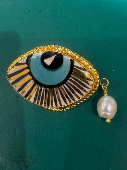 I’VE GOT AN EYE ON YOU BROOCHES