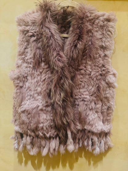 RAVISHING RABBIT FUR VESTS