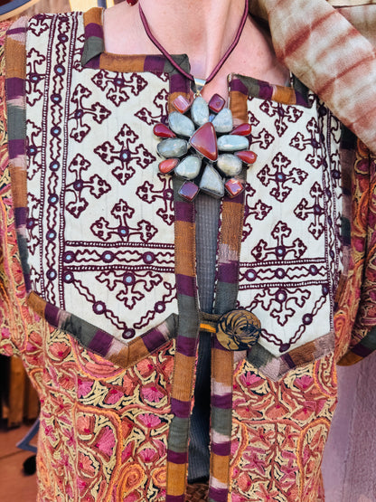 SO VERY KASHMIRI CREWEL UPCYCLED JACKET