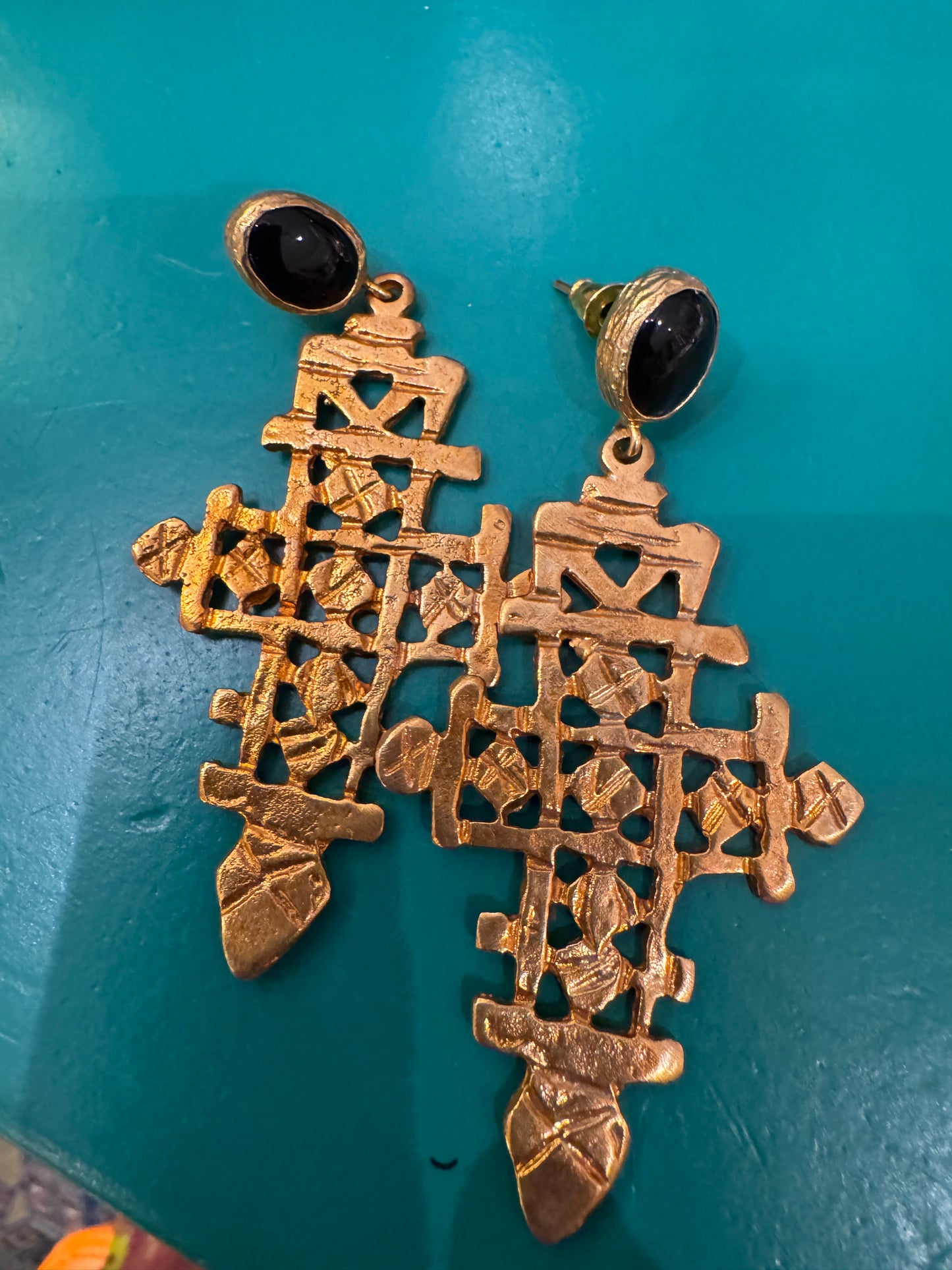 COPTIC CROSS EARRINGS