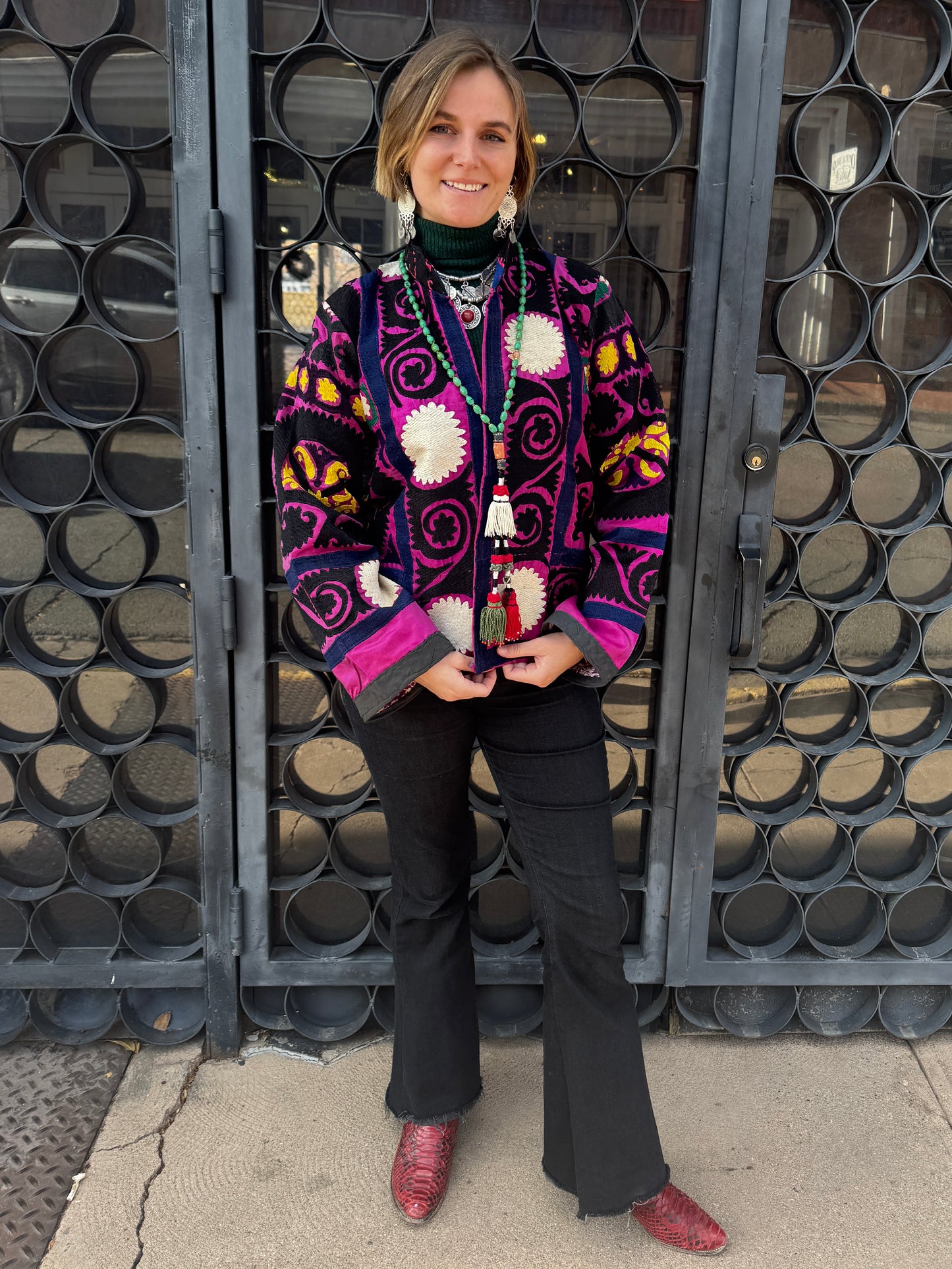 MAGENTA SUZANI ROYALE JACKET