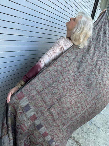 GREY GARDENS SILK SHAWL