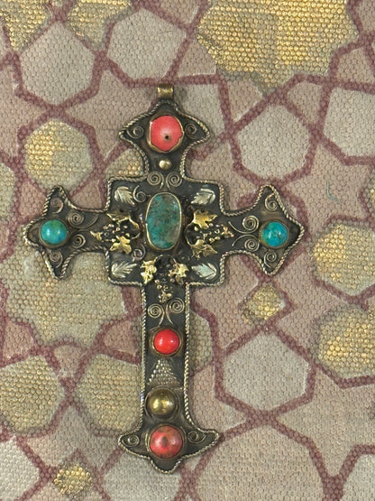 GEMSTONE STUDDED CROSSES