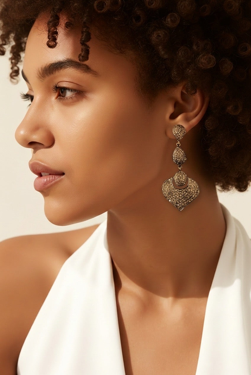 ARABESQUE DIAMOND EARRINGS