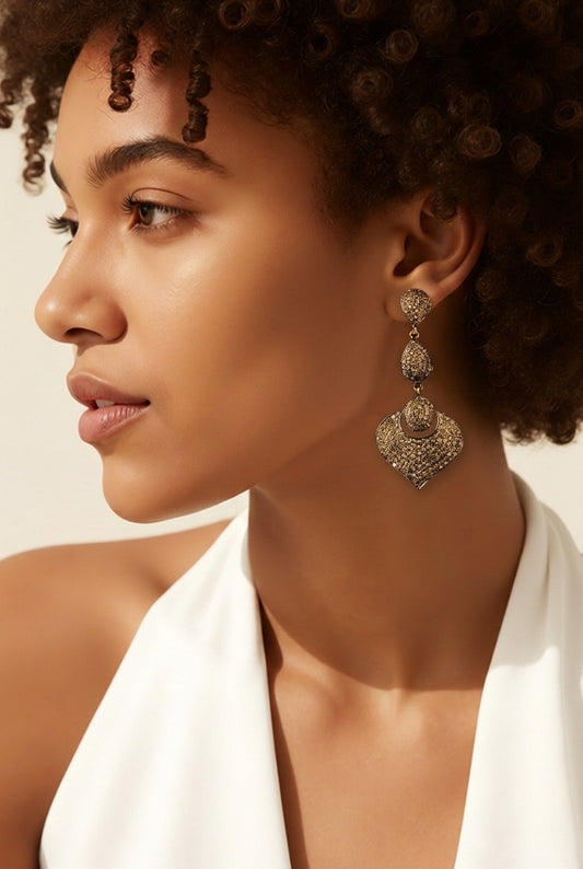 ARABESQUE DIAMOND EARRINGS