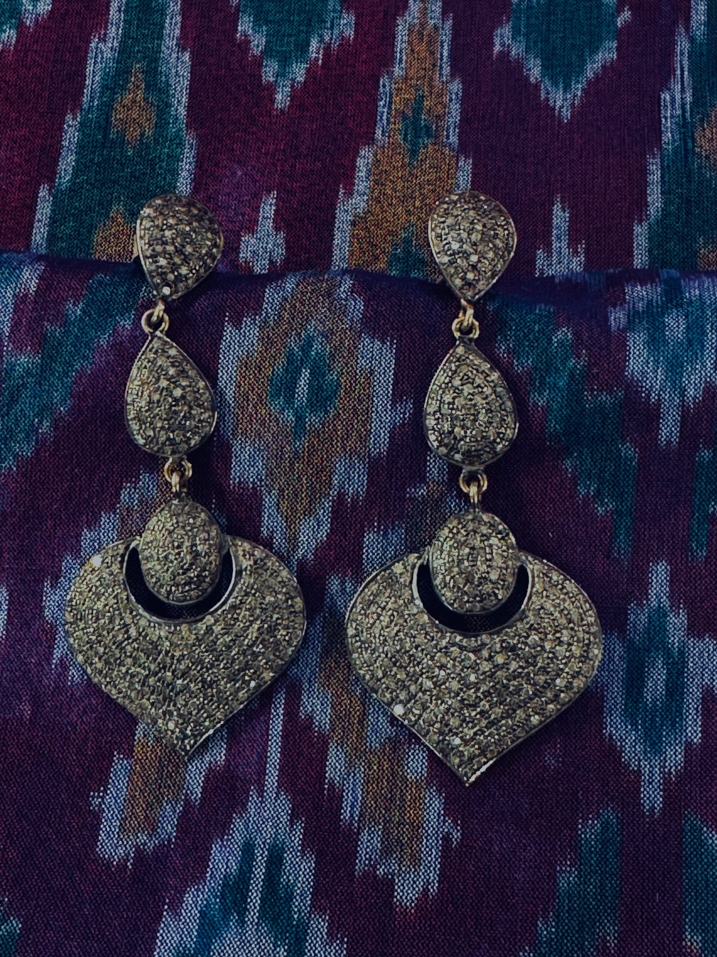 ARABESQUE DIAMOND EARRINGS