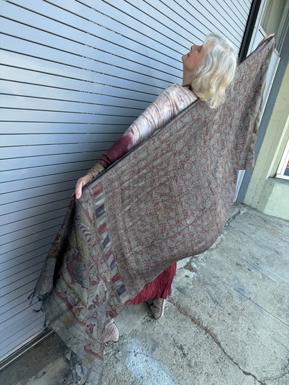 GREY GARDENS SILK SHAWL