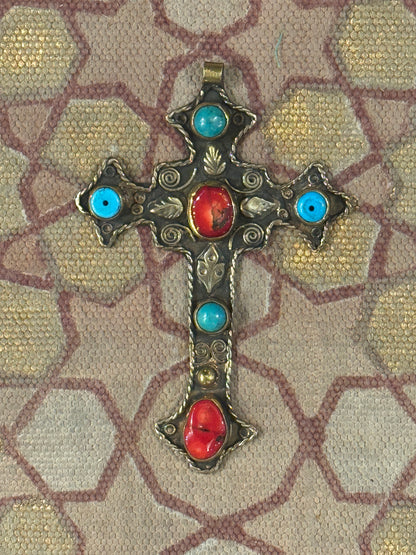 GEMSTONE STUDDED CROSSES