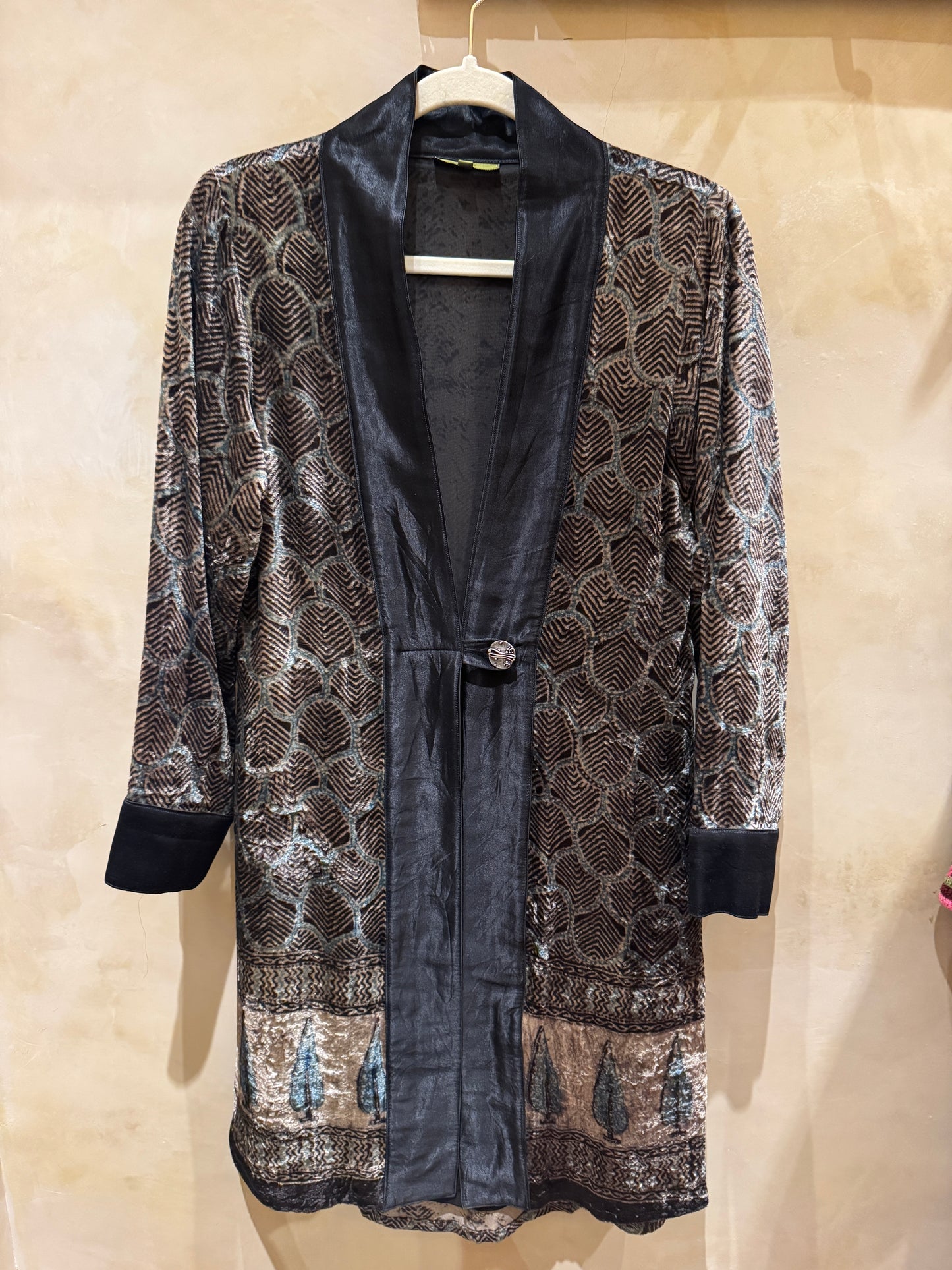 LUXE VELVET SWING COATS MIDNIGHT COLLECTION