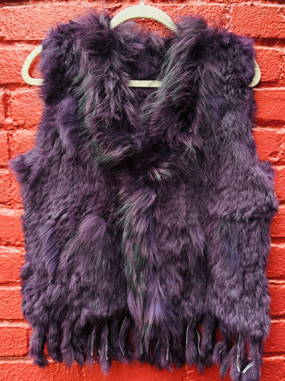 MARZENA RABBIT FUR VEST