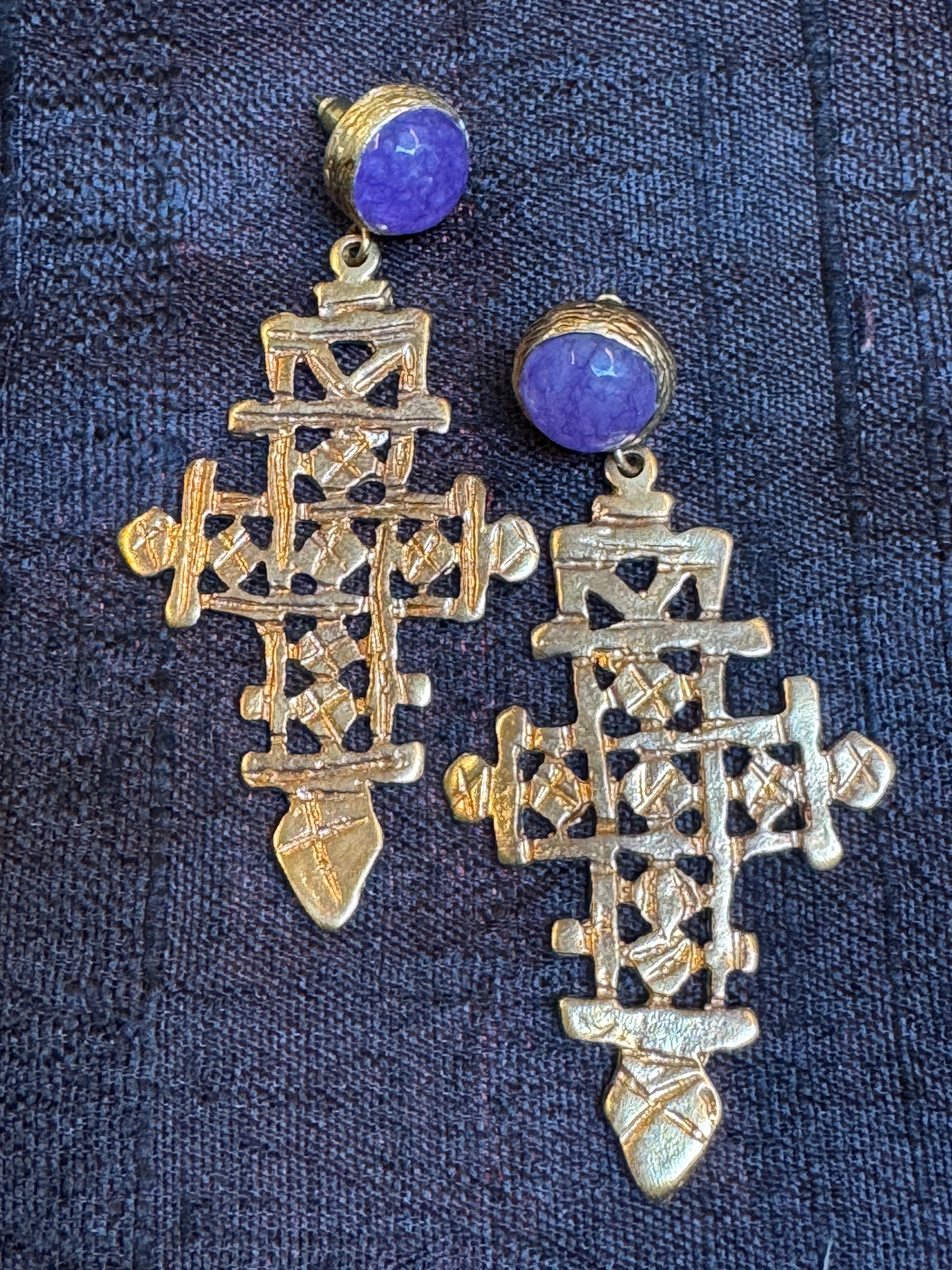 COPTIC CROSS EARRINGS