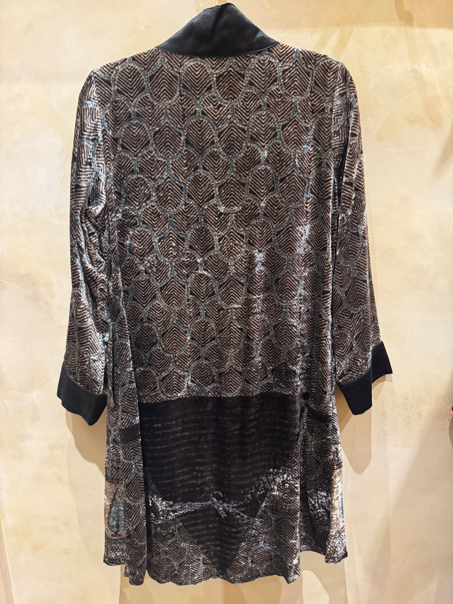 LUXE VELVET SWING COATS MIDNIGHT COLLECTION