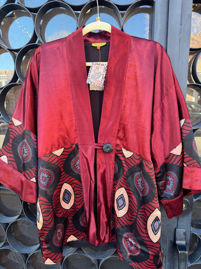 NAIROBI BUTTON KIMONO SHORT & LONG