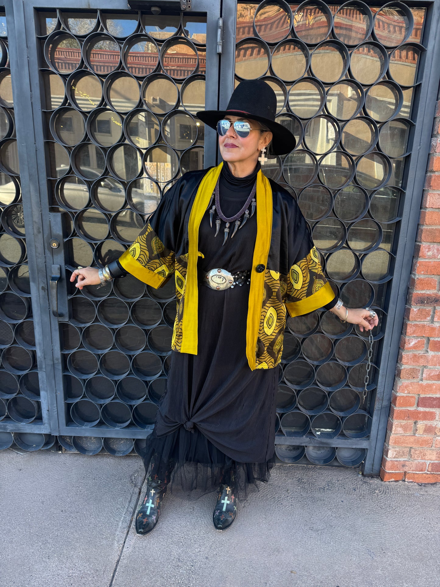 NAIROBI BUTTON KIMONO SHORT & LONG