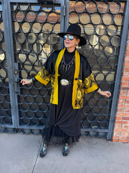 NAIROBI BUTTON KIMONO SHORT & LONG